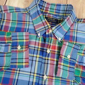 Polo by Ralph Lauren Multicolor Plaid Button-Down Shirt - Blue, Green, Red